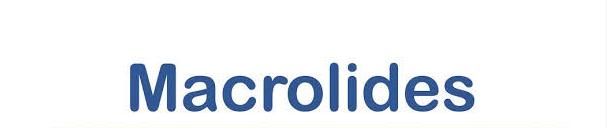 Macrolides
