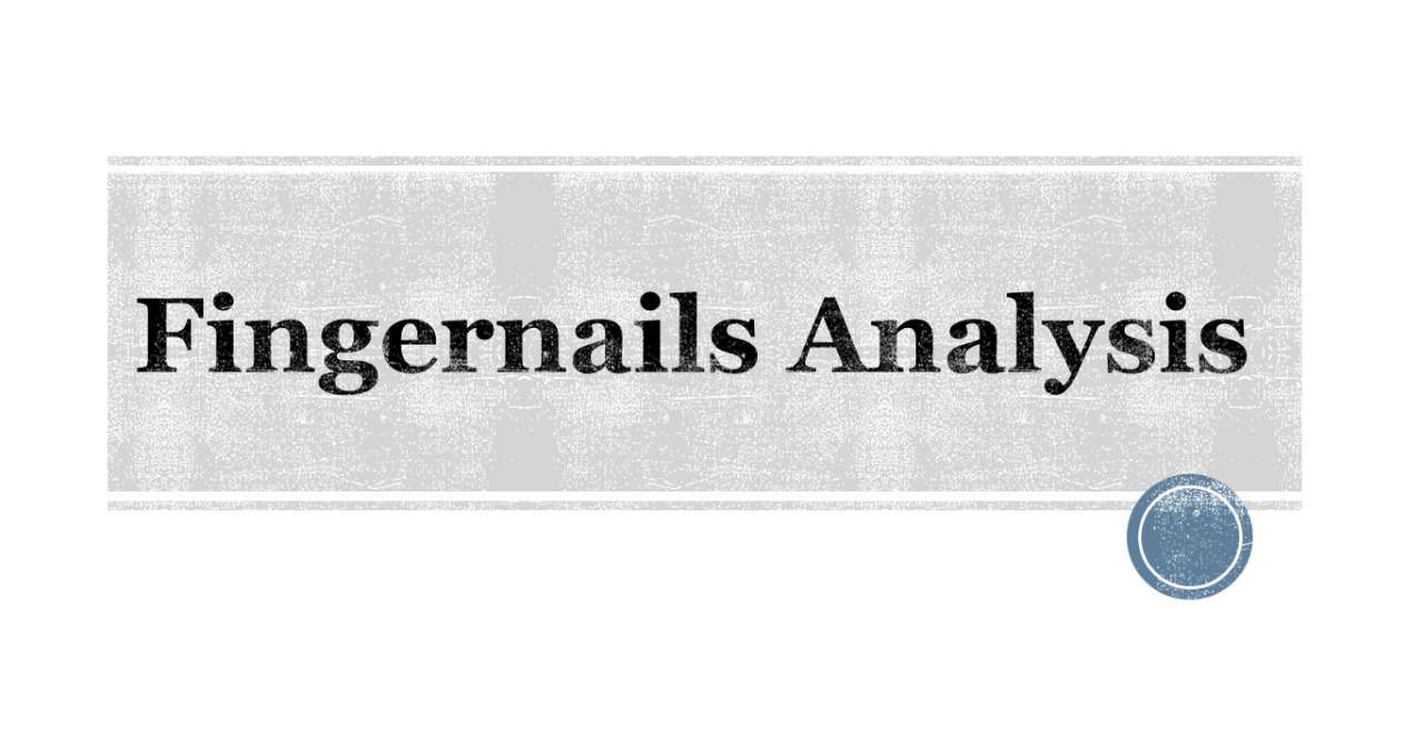 Fingernails Analysis