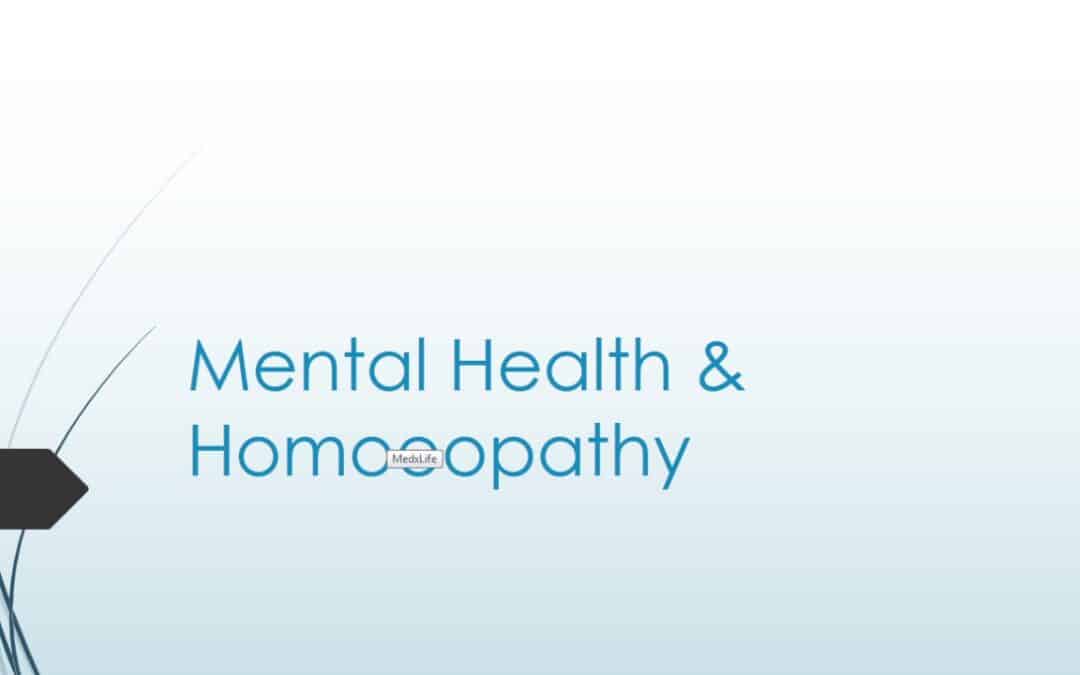 Mental Health & Homoeopathy