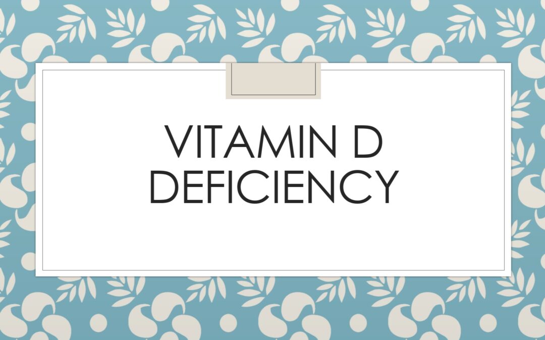Exploring Vitamin D Deficiency