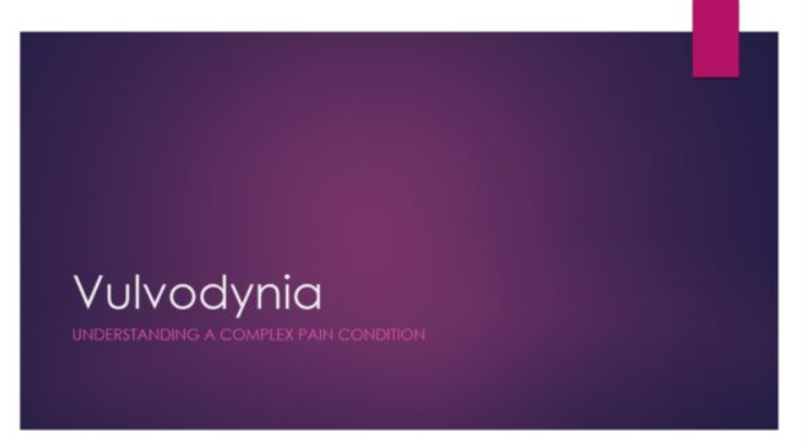 Vulvodynia