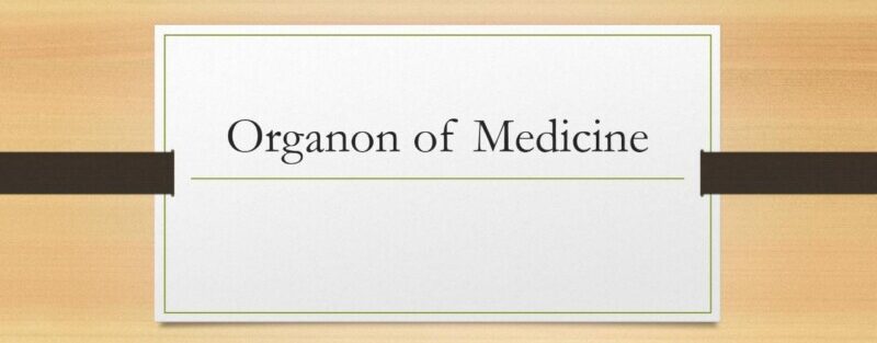 organon of medicine