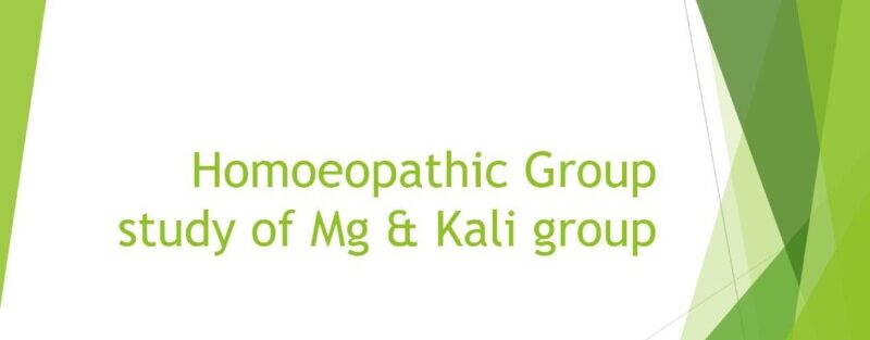group study mg & kali