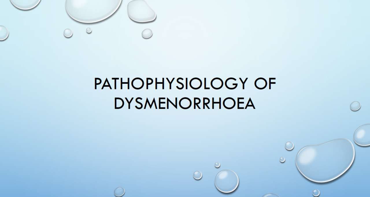 dysmenorrhoea