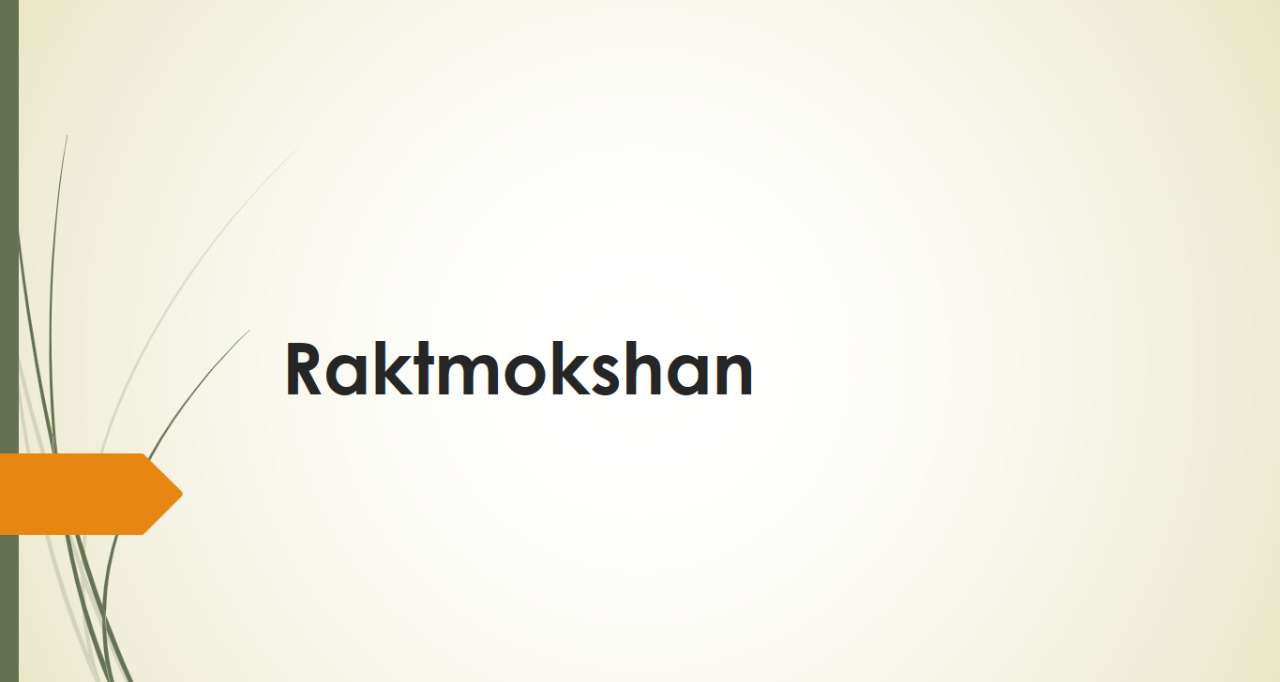 Raktmokshan