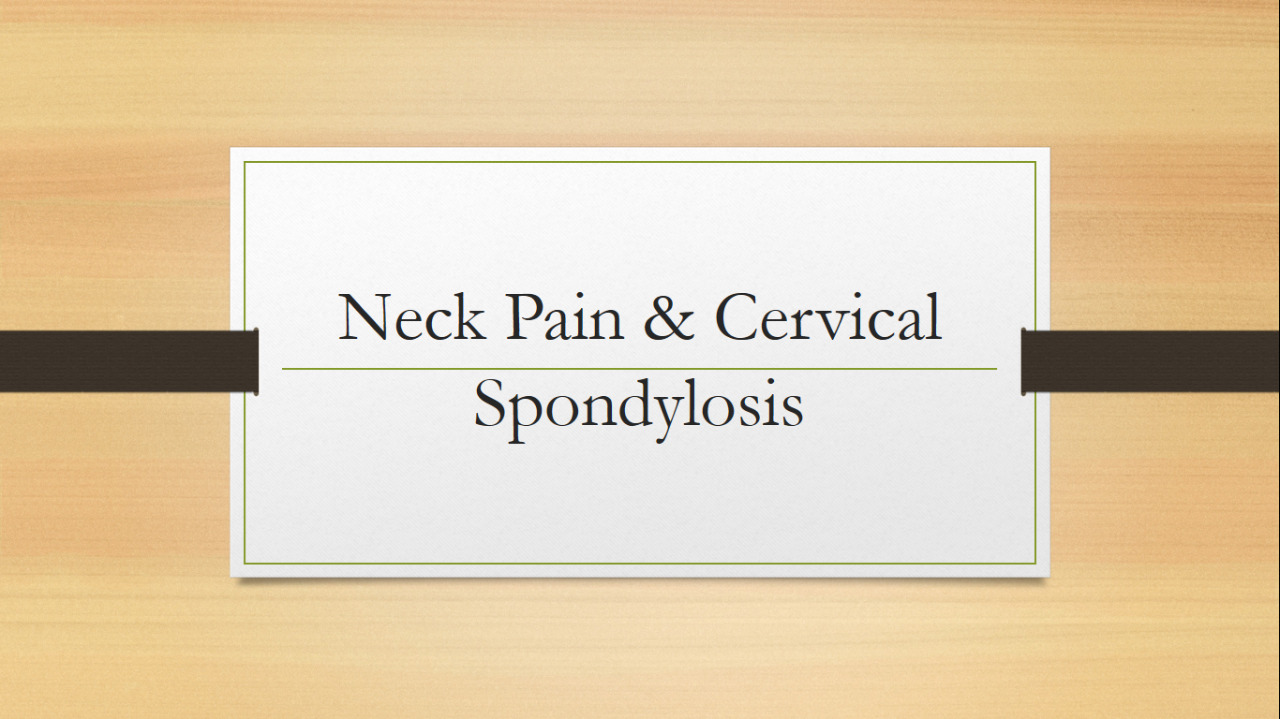 Neck Pain