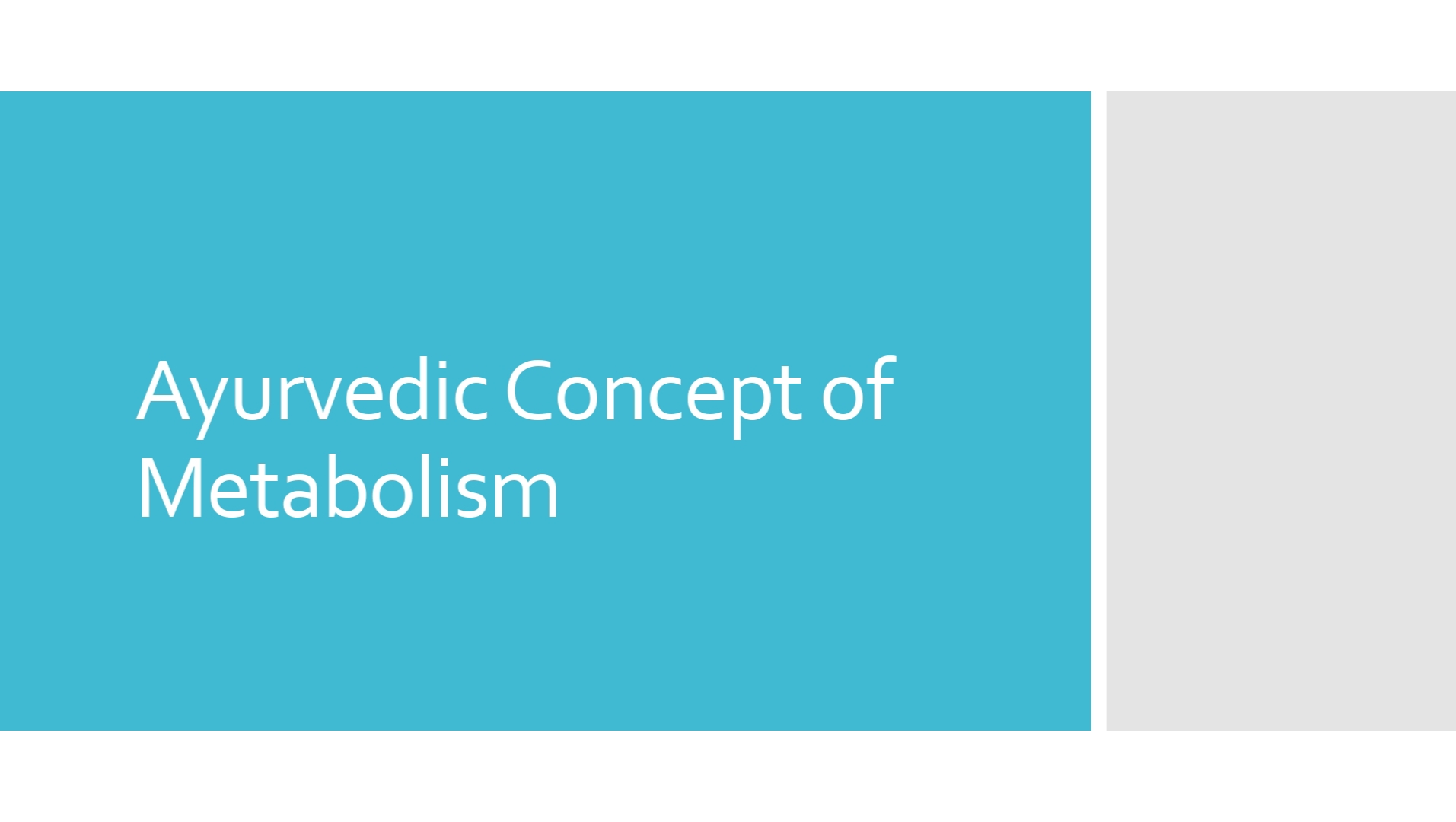Metabolism