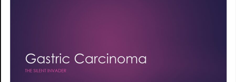 Gastric carcinoma