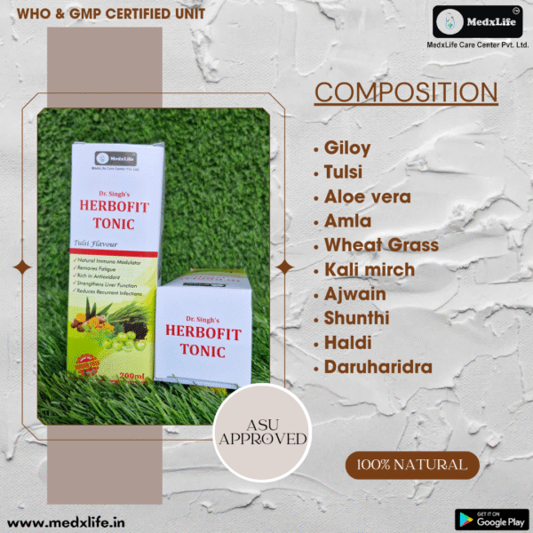 Dr. Singh's Herbofit (Tulsi Flavour) - Image 6