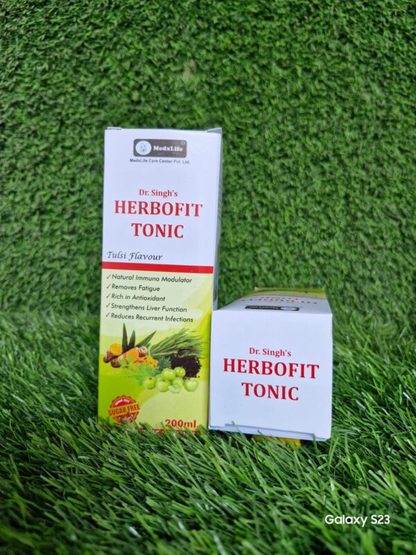 Dr. Singh's Herbofit (Tulsi Flavour) - Image 2