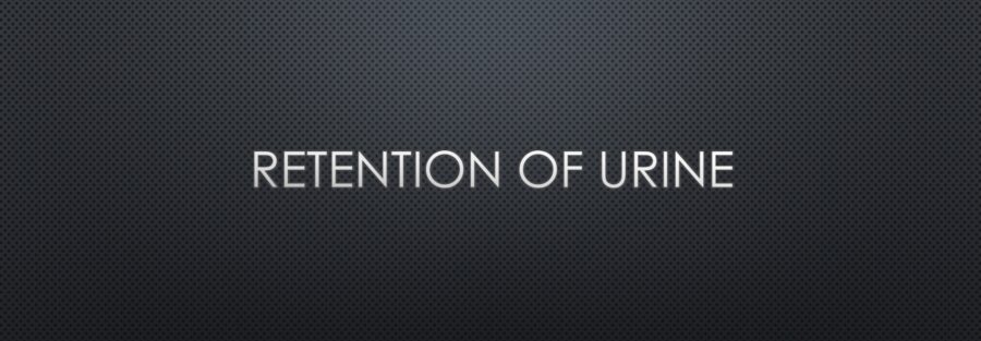 Urine Retention