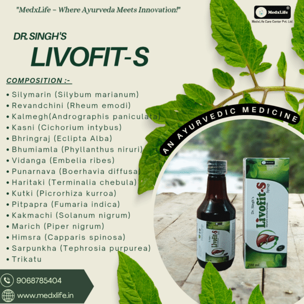 Dr. Singh's Livofit-S Syrup - Image 3